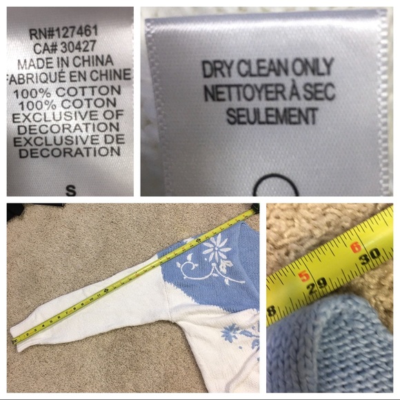 NWT! Wildfox Western Floral Beaumont Sweater - Picture 7 of 8